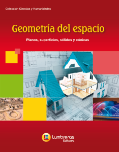 Geometría del espacio: Planos, superficies, sólidos y cónicas