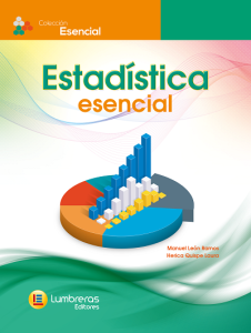Estadística esencial